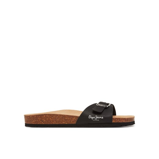 Klapki Pepe Jeans PLS90616 Czarny ze sklepu eobuwie.pl w kategorii Klapki damskie - zdjęcie 182048820