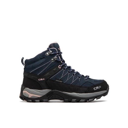 Trekkingi CMP Rigel Mid Wmn Trekking Shoe Wp 3Q12946 Granatowy ze sklepu eobuwie.pl w kategorii Buty trekkingowe damskie - zdjęcie 182048822