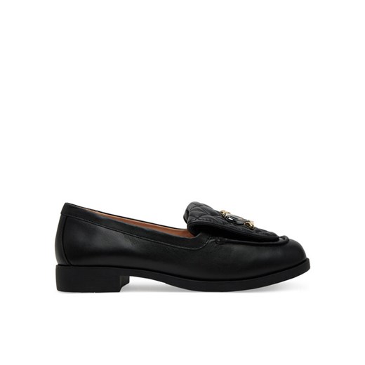 Lordsy LOVE MOSCHINO JA10032G1MIE0000 Czarny ze sklepu eobuwie.pl w kategorii Lordsy damskie - zdjęcie 182048831