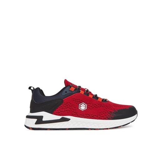 Sneakersy Lumberjack Patike LJ-SMA3011-004-C27-CI001 Czerwony ze sklepu eobuwie.pl w kategorii Buty sportowe męskie - zdjęcie 182048853