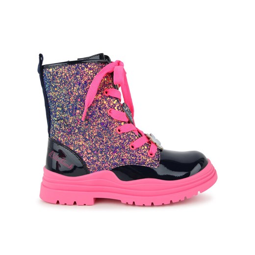 Botki Billieblush U20657 Granatowy ze sklepu eobuwie.pl w kategorii Buty zimowe dziecięce - zdjęcie 182048883