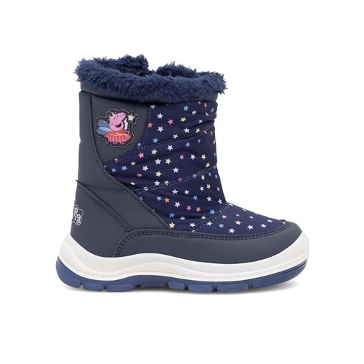 Śniegowce Peppa Pig AW23-228PP Granatowy ze sklepu eobuwie.pl w kategorii Buty zimowe dziecięce - zdjęcie 182048902