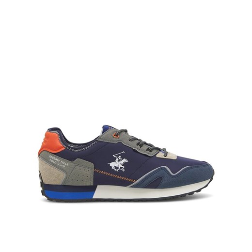 Sneakersy Beverly Hills Polo Club SPORTMAX-01 Granatowy ze sklepu eobuwie.pl w kategorii Buty sportowe męskie - zdjęcie 182049054