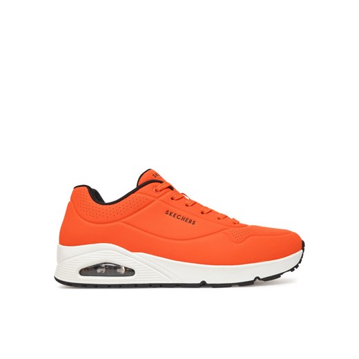 Sneakersy Skechers Uno - Stand On Air 52458/ORBK Pomarańczowy ze sklepu eobuwie.pl w kategorii Buty sportowe męskie - zdjęcie 182049092