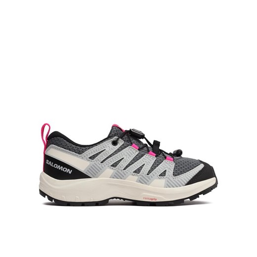 Sneakersy Salomon Xa Pro V8 L47289100 Szary ze sklepu eobuwie.pl w kategorii Buty trekkingowe dziecięce - zdjęcie 182049174