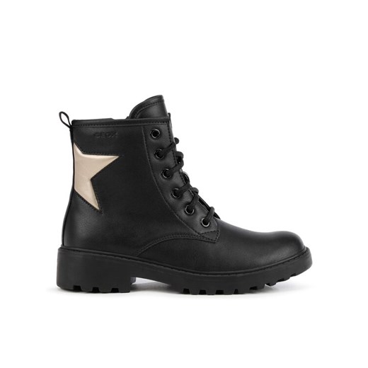 Trapery Geox J Casey Girl J9420G 054AJ C0531 S Czarny ze sklepu eobuwie.pl w kategorii Buty zimowe dziecięce - zdjęcie 182049203
