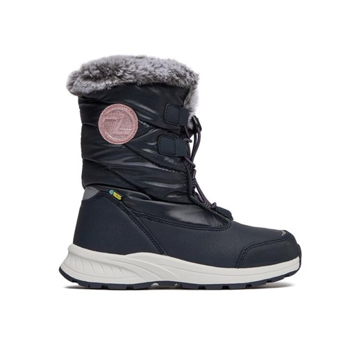 Śniegowce ZigZag Rasbell Kids Boot WP Z234111 Niebieski ze sklepu eobuwie.pl w kategorii Buty zimowe dziecięce - zdjęcie 182049344