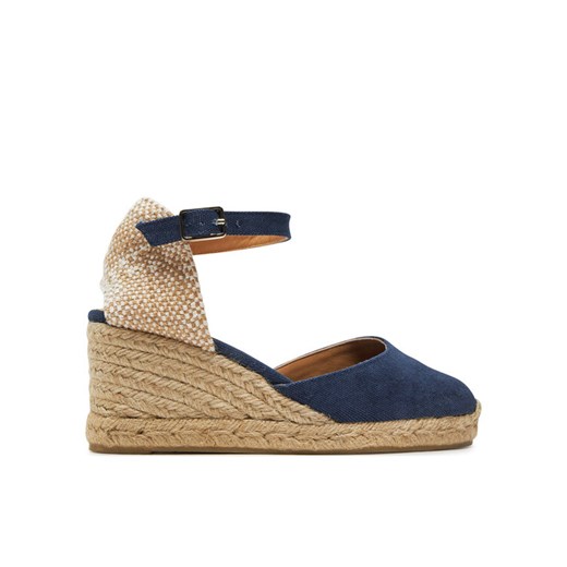 Espadryle Castañer Carol/6/002 021655 Niebieski ze sklepu eobuwie.pl w kategorii Espadryle damskie - zdjęcie 182049372