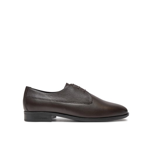 Półbuty Boss Colby 50523041 Brązowy ze sklepu eobuwie.pl w kategorii Buty eleganckie męskie - zdjęcie 182049420