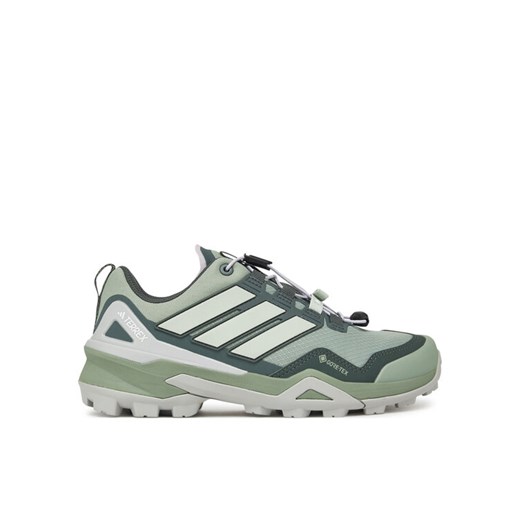 Trekkingi adidas Terrex Skychaser GORE-TEX IH1101 Zielony ze sklepu eobuwie.pl w kategorii Buty sportowe damskie - zdjęcie 182049442