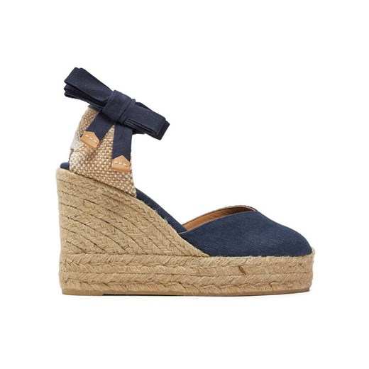 Espadryle Castañer Chiara/8Ed/002 021668 Niebieski ze sklepu eobuwie.pl w kategorii Espadryle damskie - zdjęcie 182049443