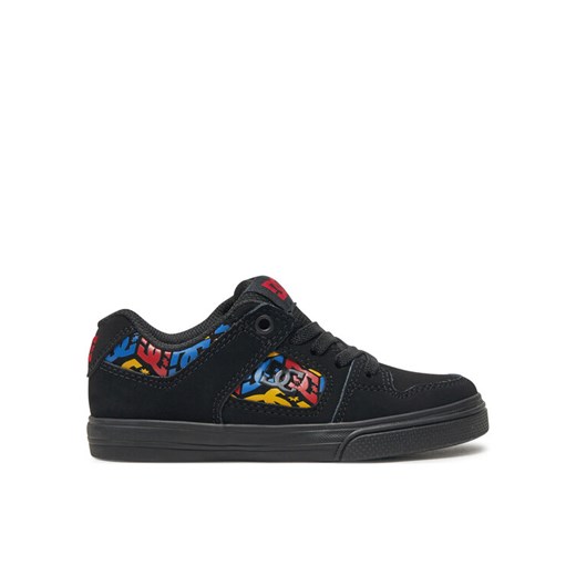 Sneakersy DC Pure Elastic ADBS300256 Czarny ze sklepu eobuwie.pl w kategorii Buty sportowe dziecięce - zdjęcie 182049452