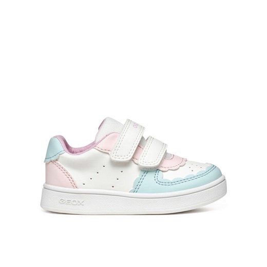 Sneakersy Geox B Eclyper B555MA 000BC C1393 Biały ze sklepu eobuwie.pl w kategorii Buty sportowe dziecięce - zdjęcie 182049674