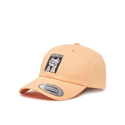 Czapka z daszkiem Volcom Stone Bloom E5512501 Pomarańczowy ze sklepu eobuwie.pl w kategorii Czapki z daszkiem damskie - zdjęcie 182049703