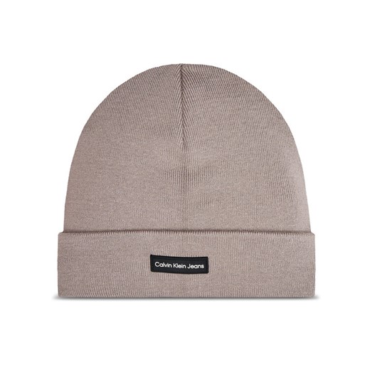 Czapka Calvin Klein Inst Patch K50K512142 Szary ze sklepu eobuwie.pl w kategorii Czapki zimowe męskie - zdjęcie 182049724