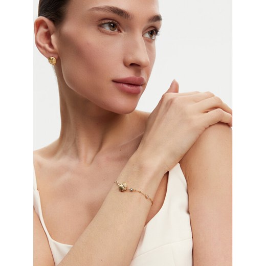 Bransoletka Guess JUBB05138JW Złoty ze sklepu eobuwie.pl w kategorii Bransoletki - zdjęcie 182049764