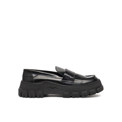 Loafersy Weekend Max Mara Conero 2425526015600 Czarny ze sklepu eobuwie.pl w kategorii Lordsy damskie - zdjęcie 182049814