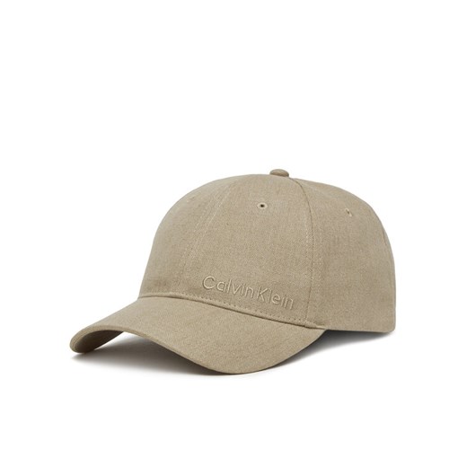 Czapka z daszkiem Calvin Klein K50K512978 Beżowy ze sklepu eobuwie.pl w kategorii Czapki z daszkiem męskie - zdjęcie 182049853