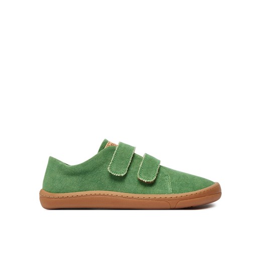 Sneakersy Froddo Barefoot Vegan G3130248-1 DD Zielony ze sklepu eobuwie.pl w kategorii Półbuty dziecięce - zdjęcie 182049930