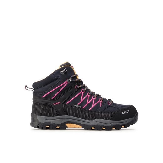 Trekkingi CMP Kids Rigel Mid Trekking Shoes Wp 3Q12944J Czarny ze sklepu eobuwie.pl w kategorii Buty trekkingowe dziecięce - zdjęcie 182049961