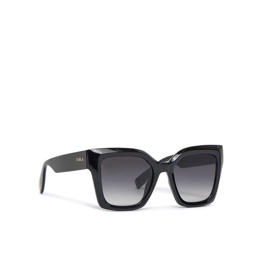 Okulary przeciwsłoneczne Furla WD00121 JT0000 O6000 Czarny ze sklepu eobuwie.pl w kategorii Okulary przeciwsłoneczne damskie - zdjęcie 182050072