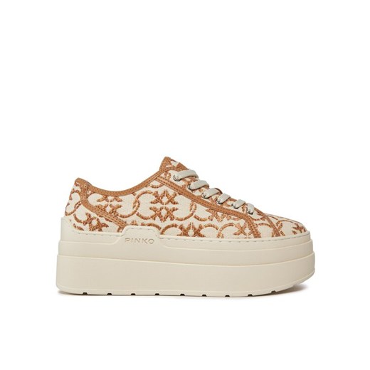Sneakersy Pinko Greta 04 SS0013 T006 Beżowy Pinko 41 eobuwie.pl