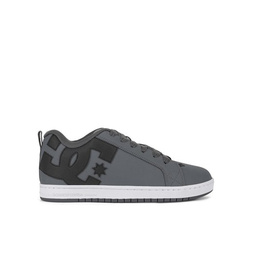Sneakersy DC COURT GRAFFIK 300529-GBW Szary ze sklepu eobuwie.pl w kategorii Buty sportowe męskie - zdjęcie 182050151