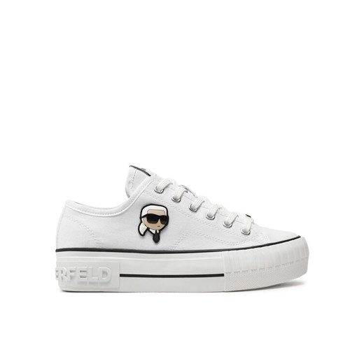Trampki KARL LAGERFELD KL60424 Biały Karl Lagerfeld 36 eobuwie.pl