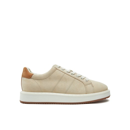 Sneakersy Lauren Ralph Lauren 802946811001 Beżowy ze sklepu eobuwie.pl w kategorii Buty sportowe damskie - zdjęcie 182050174