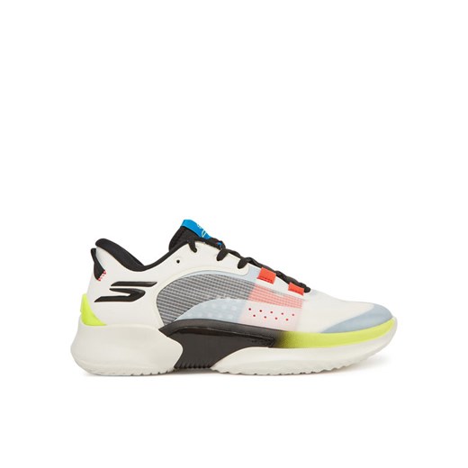Sneakersy Skechers Skx Resagrip- 253007/WBRD Biały ze sklepu eobuwie.pl w kategorii Buty sportowe męskie - zdjęcie 182050224