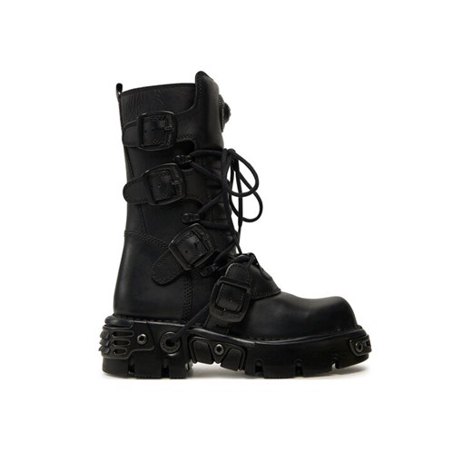 Glany NEW ROCK M-373-S18 Czarny ze sklepu eobuwie.pl w kategorii Workery damskie - zdjęcie 182050264