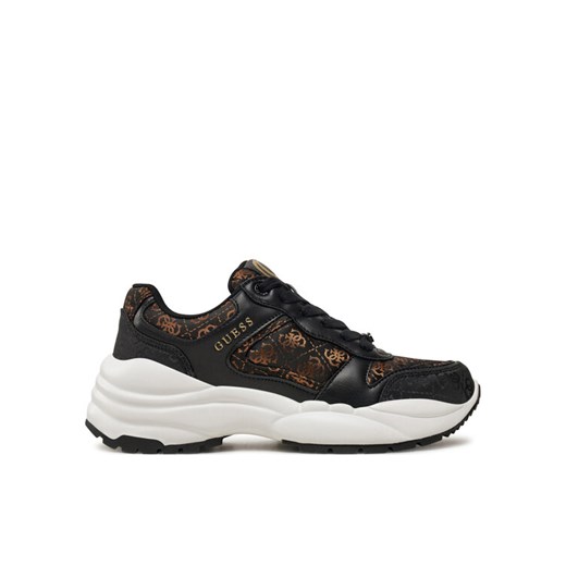 Sneakersy Guess Samnie FLFSAM FAL12 Czarny Guess 35 eobuwie.pl