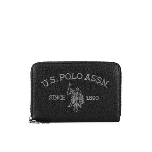 Duży Portfel Damski U.S. Polo Assn. WIUXT8414WVP Czarny ze sklepu eobuwie.pl w kategorii Portfele damskie - zdjęcie 182050383