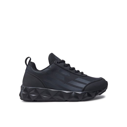 Sneakersy EA7 Emporio Armani 7Y000004 AF10182 UC001 Czarny ze sklepu eobuwie.pl w kategorii Buty sportowe dziecięce - zdjęcie 182050450