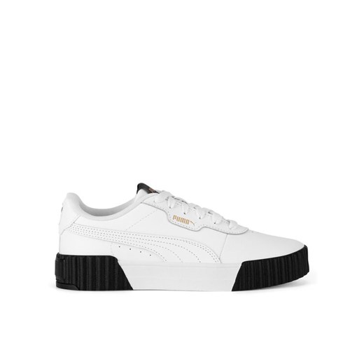 Sneakersy Puma CARINA 3.0 40036509 Biały ze sklepu eobuwie.pl w kategorii Buty sportowe damskie - zdjęcie 182050463
