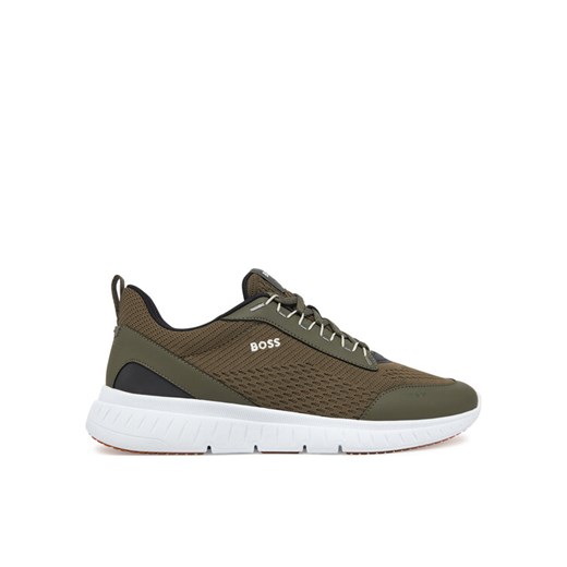 Sneakersy BOSS Ttnm Light 50536509 Zielony ze sklepu eobuwie.pl w kategorii Buty sportowe męskie - zdjęcie 182050500