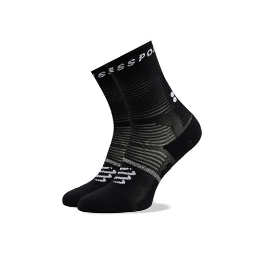 Skarpety wysokie unisex Compressport Pro Marathon V 2.0 SMCU3789002 Czarny ze sklepu eobuwie.pl w kategorii Skarpetki damskie - zdjęcie 182050501