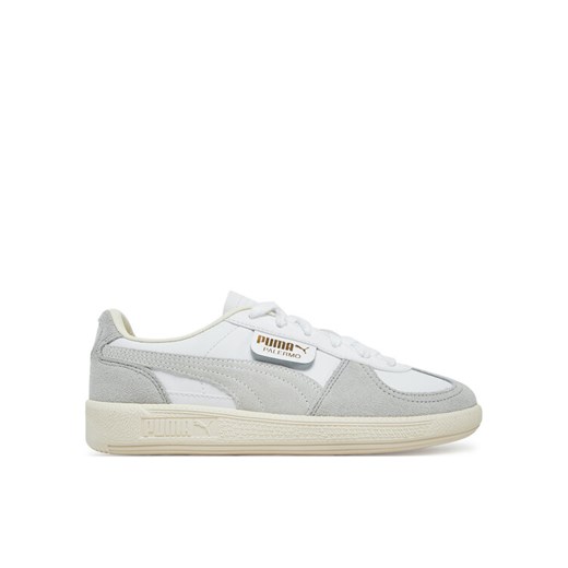 Sneakersy Puma Palermo Leather Big Kid 397275 02 Szary ze sklepu eobuwie.pl w kategorii Buty sportowe dziecięce - zdjęcie 182050633