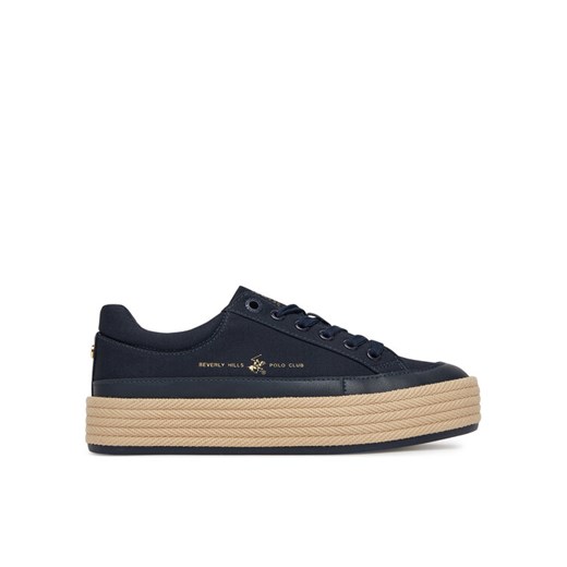 Sneakersy Beverly Hills Polo Club WSS21536-01 Granatowy ze sklepu eobuwie.pl w kategorii Buty sportowe damskie - zdjęcie 182050642