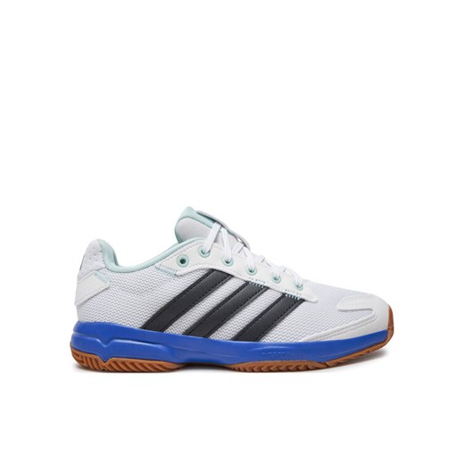 Buty halowe adidas Stabil Jr IE1087 Biały ze sklepu eobuwie.pl w kategorii Buty sportowe damskie - zdjęcie 182050694