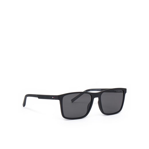 Okulary przeciwsłoneczne Tommy Hilfiger 2201/S 207894 Czarny ze sklepu eobuwie.pl w kategorii Okulary przeciwsłoneczne męskie - zdjęcie 182050761