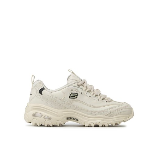 Sneakersy Skechers Fresh Start 11931/OFWT Beżowy ze sklepu eobuwie.pl w kategorii Buty sportowe damskie - zdjęcie 182050781