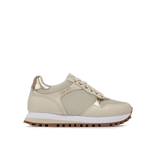 Sneakersy Liu Jo Wonder 39 BA4067 PX030 Beżowy ze sklepu eobuwie.pl w kategorii Trampki damskie - zdjęcie 182050820