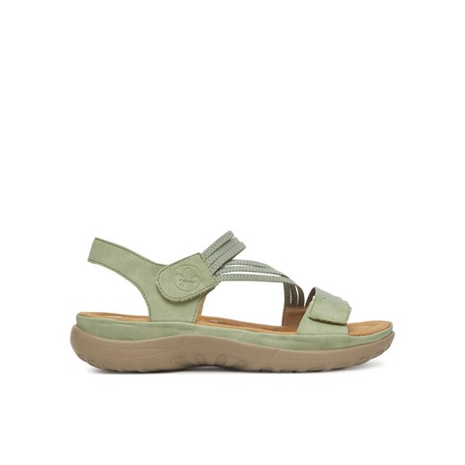 Sandały Rieker 64870-52 Zielony Rieker 39 eobuwie.pl