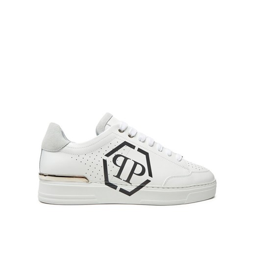 Sneakersy PHILIPP PLEIN FADS MSC3981 PLE005N Biały ze sklepu eobuwie.pl w kategorii Buty sportowe męskie - zdjęcie 182050860