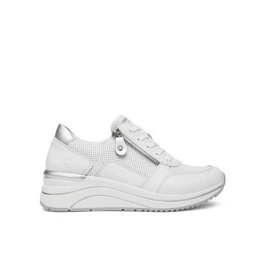 Sneakersy Remonte D0T06-80 Biały ze sklepu eobuwie.pl w kategorii Buty sportowe damskie - zdjęcie 182050880