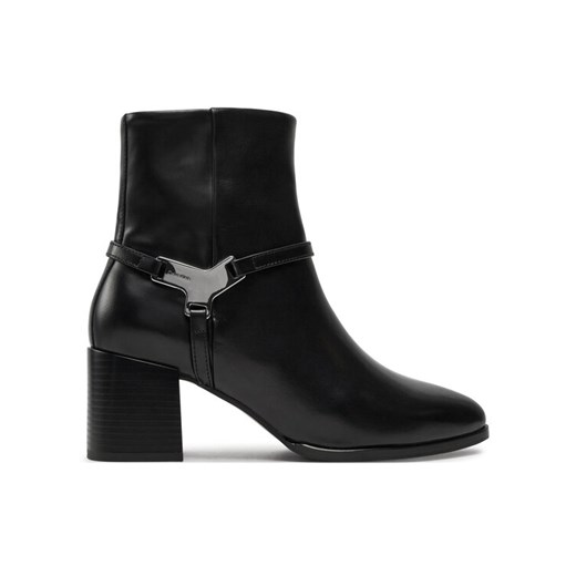 Botki Calvin Klein Ankle Boot 55 HW0HW02095 Czarny ze sklepu eobuwie.pl w kategorii Botki - zdjęcie 182050991