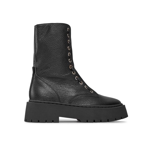 Trapery Steve Madden Odilia Bootie SM11002631 SM11002631-017 Czarny ze sklepu eobuwie.pl w kategorii Workery damskie - zdjęcie 182051051