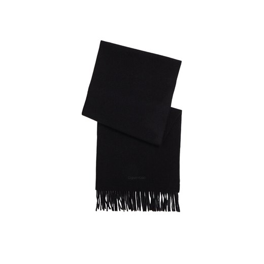 Szalik Calvin Klein Classic K50K512378 Czarny ze sklepu eobuwie.pl w kategorii Szaliki i chusty damskie - zdjęcie 182051071