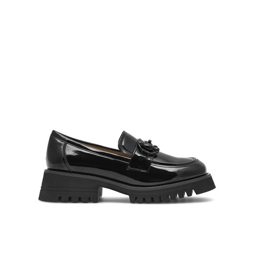 Loafersy Badura WFA2487-1Z Czarny ze sklepu eobuwie.pl w kategorii Lordsy damskie - zdjęcie 182051072